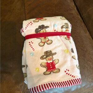Cowboy gingerbread hand towels